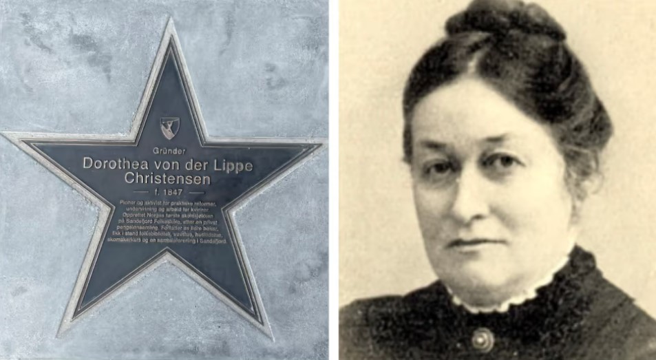 Sandefjords gründerstjerne Dorothea von der Lippe Christensen