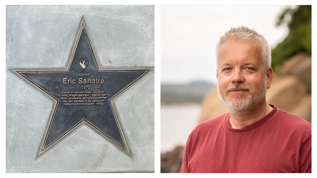 Sandefjords gründerstjerne Eric Sandtrø