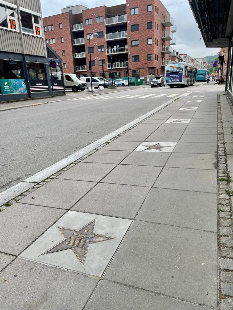 Sandefjords &laquo;gründer walk of fame&raquo;