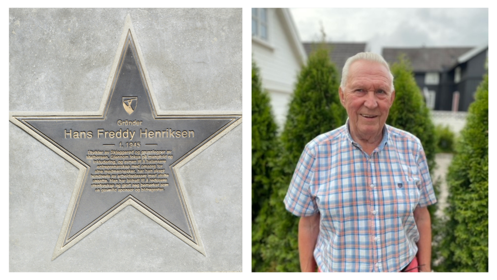 Sandefjords gründerstjerne Hans Freddy Henriksen