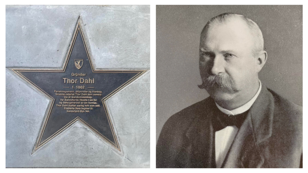 Sandefjords gründerstjerne Thor Dahl